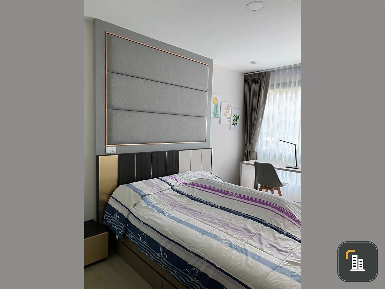 Condo for sale/rent Metro Luxe Rose Gold Phahol-Sutthisan, fully furnished, fully furnished room, garden view, don't miss it!!