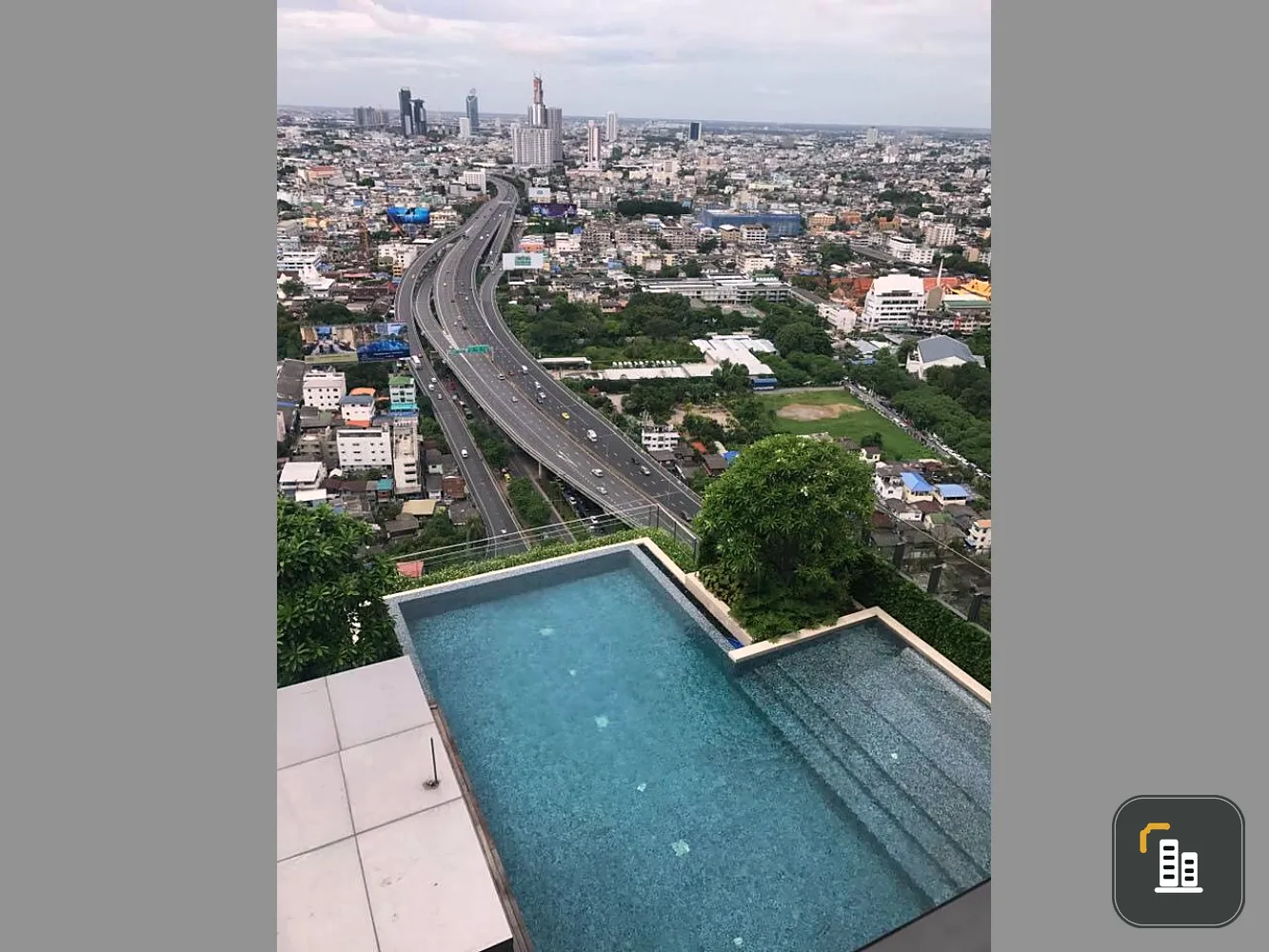 Condo for sale, The Bangkok Sathorn, large room, high floor, clear view