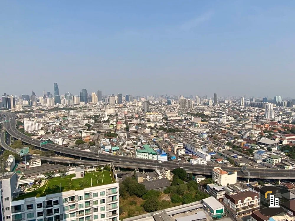 Condo for sale, The Key Sathorn-Charoenrat, high floor, fully furnished, ready to move in !!