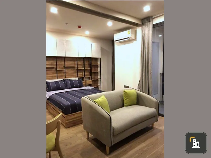 For rent, Q Chidlom Phetchaburi, fully furnished, one bag, you can move in quickly, you will miss it!!