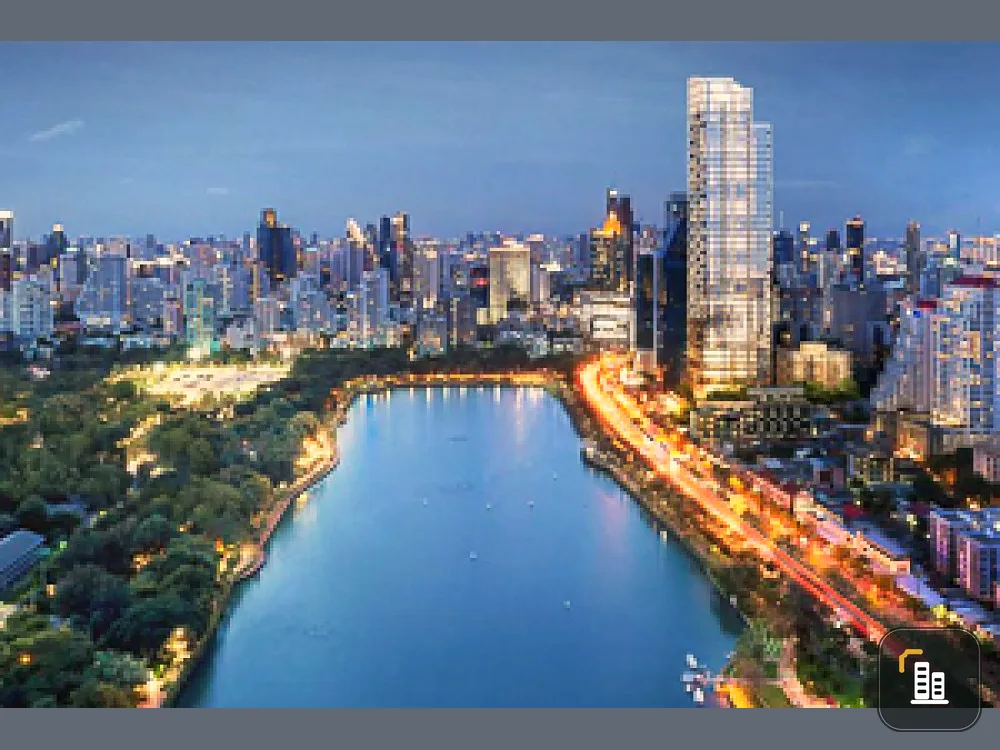 Condo for sale, The Line Sathorn, high floor, beautiful view.