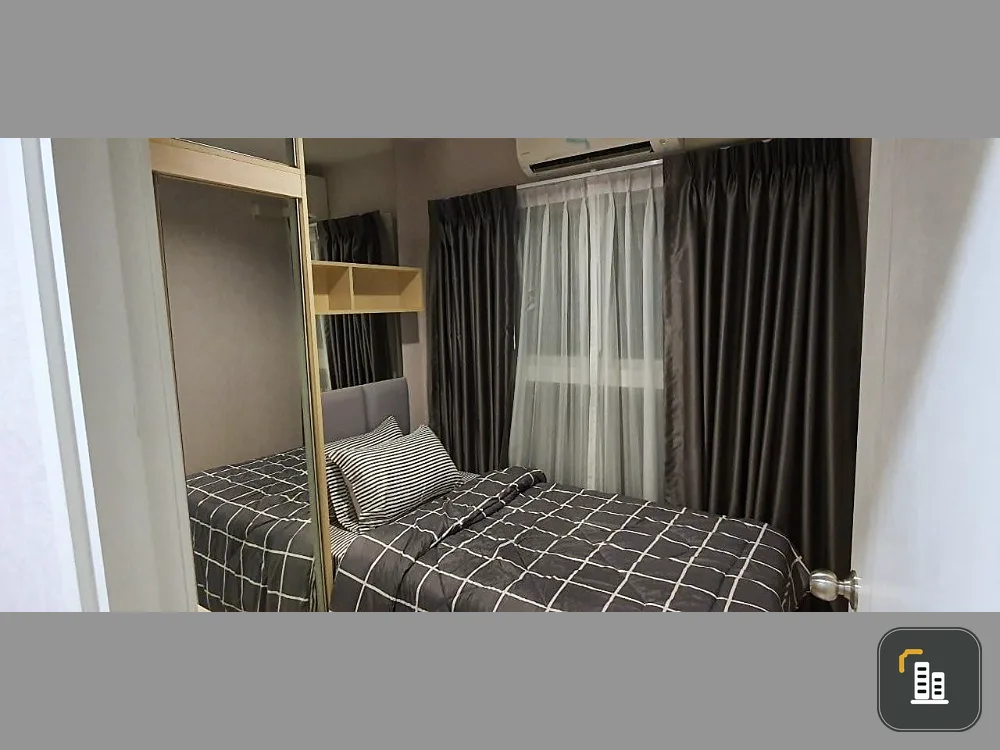 For rent, Plum Condo Ramkhamhaeng Station, beautiful room, fully furnished, ready to move in. Book now!