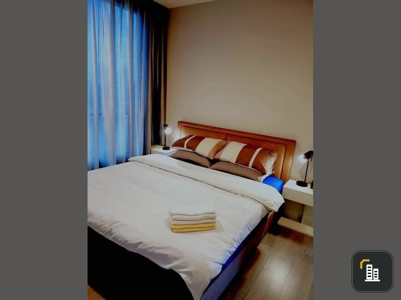 For rent, The Room Sathorn-St. Louis, 23rd floor, beautiful decoration, can carry a bag and move in.