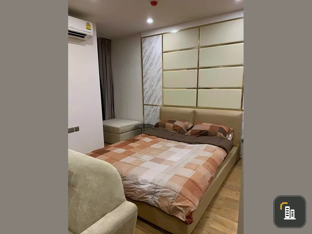 For rent, Q Chidlom, Phetchaburi, 33rd floor, fully furnished, ready to move in, can you drag your bag?