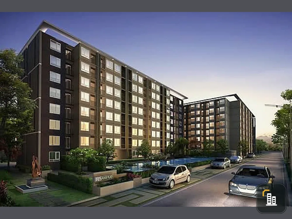 Urgent for rent !! Condo Iris Avenue On Nut-Wongwan, full of furniture, good location, book now !!