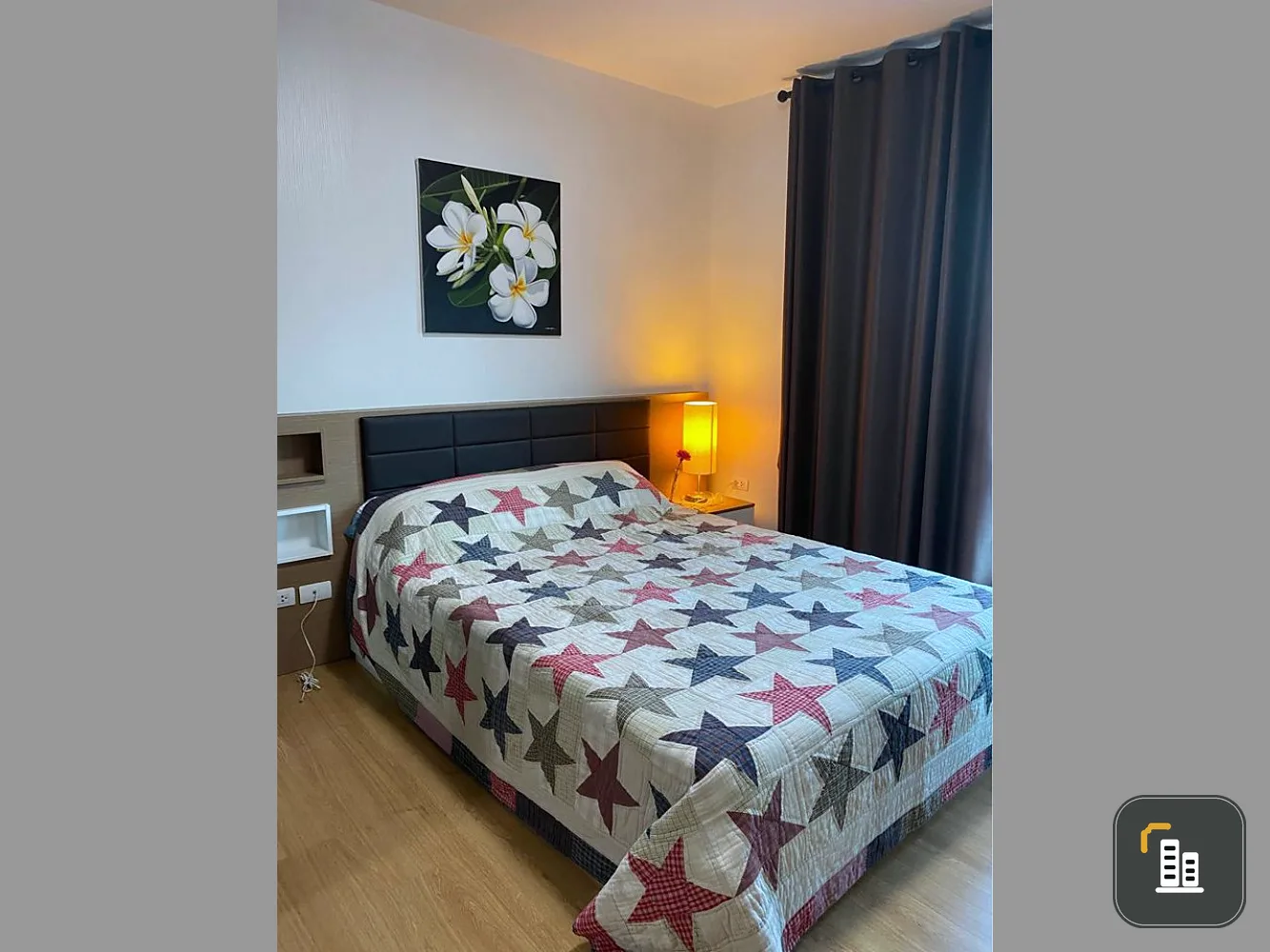 Urgent for rent !! Supalai City Resort Condo, Bearing Station, beautiful room, fully furnished, book now !!