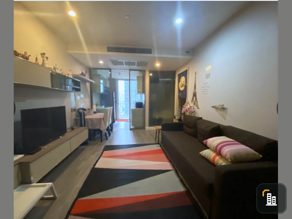 Condo for sale, The Room Sathorn, Thanon Pan, large room, very beautiful, full build, ideal location for investment, hurry up to grab