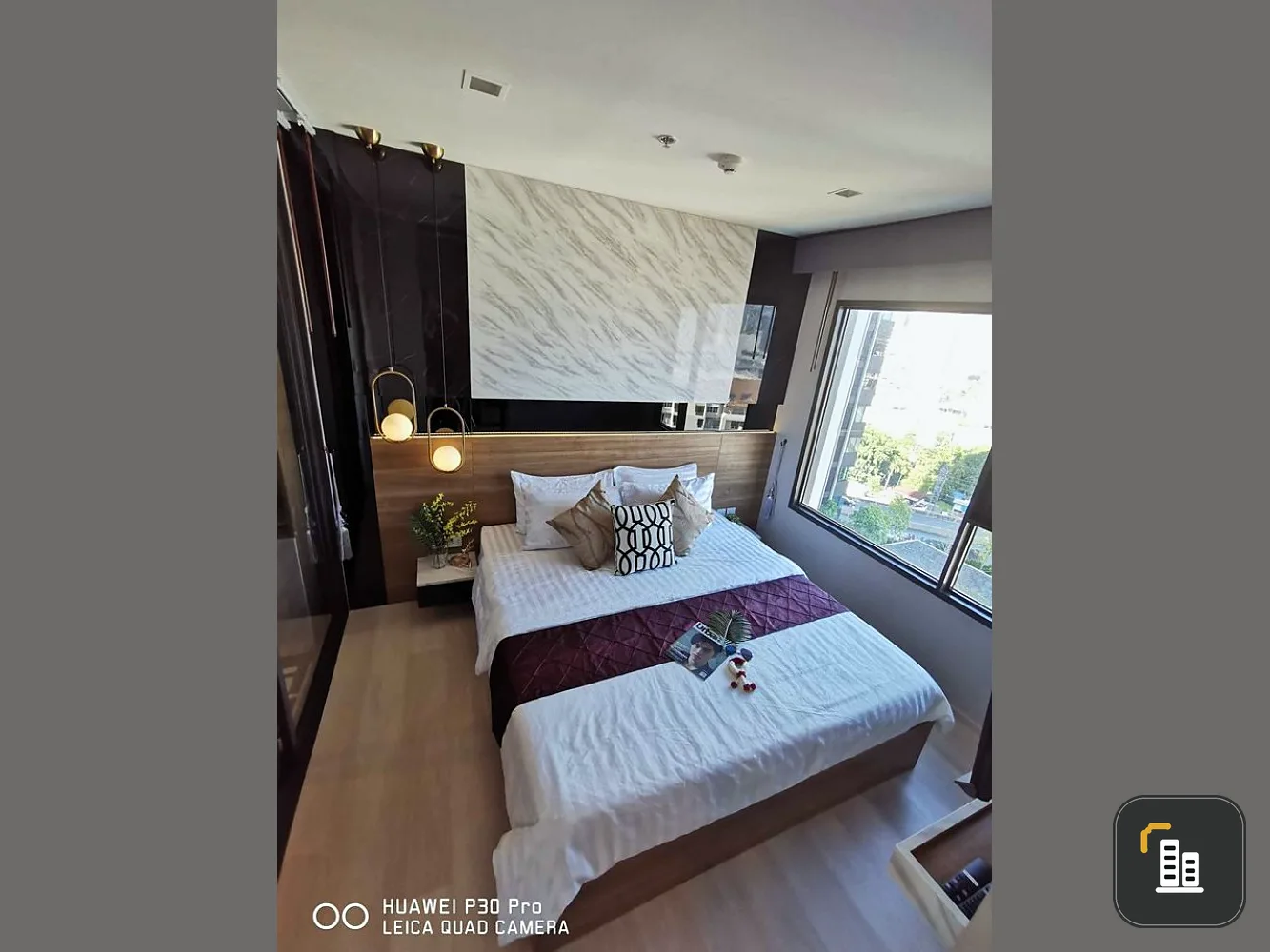 For rent urgently!! Condo Life One Wireless, garden view, full of electrical appliances, good location, don't miss it!!