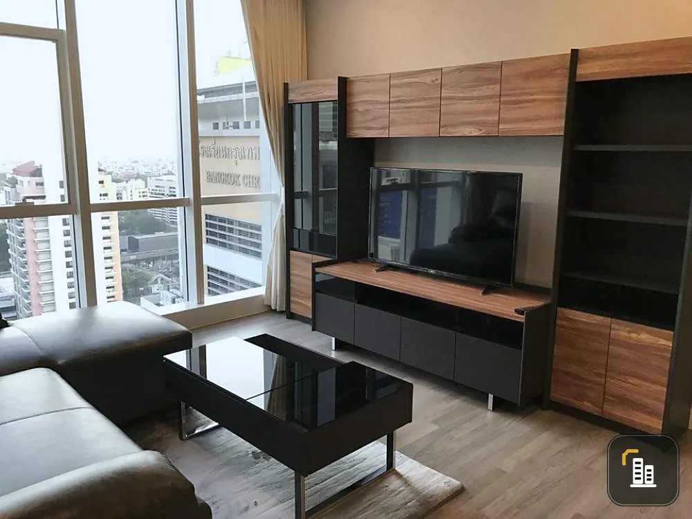 Condo for rent, The Room Sathorn, Pan Road, full furniture, good location, convenient transportation, don't miss !!