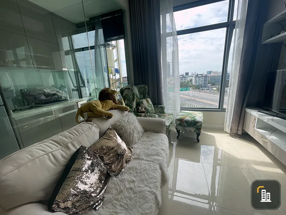 Urgent for rent !! Condo Mayfair Place Sukhumvit 50, fully built-in, good location, do not miss!!