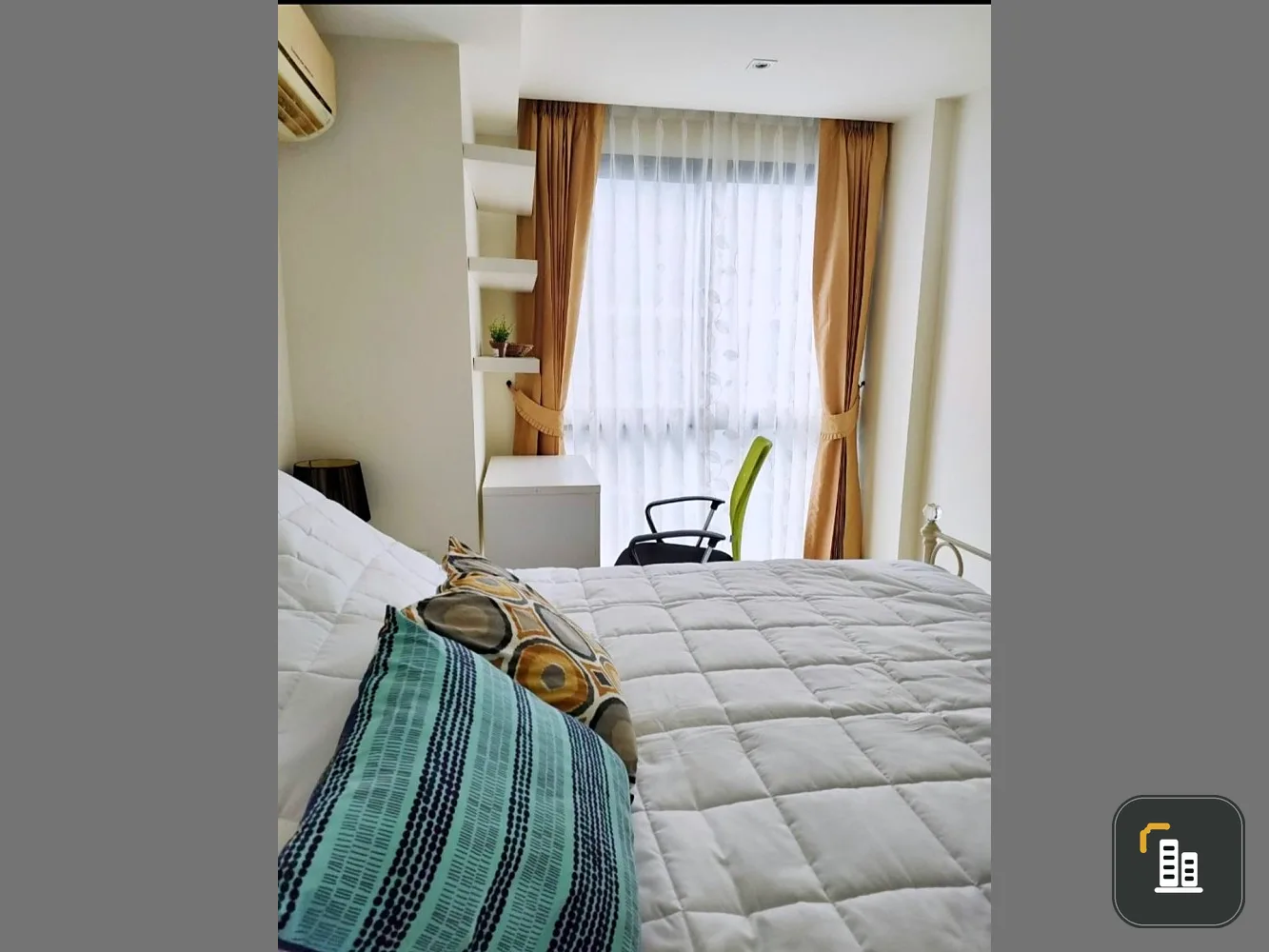 For rent!! Socio Reference 61, 7th floor, beautiful room, fully furnished, ready to move in. Don't miss it, hurry and reserve now!!
