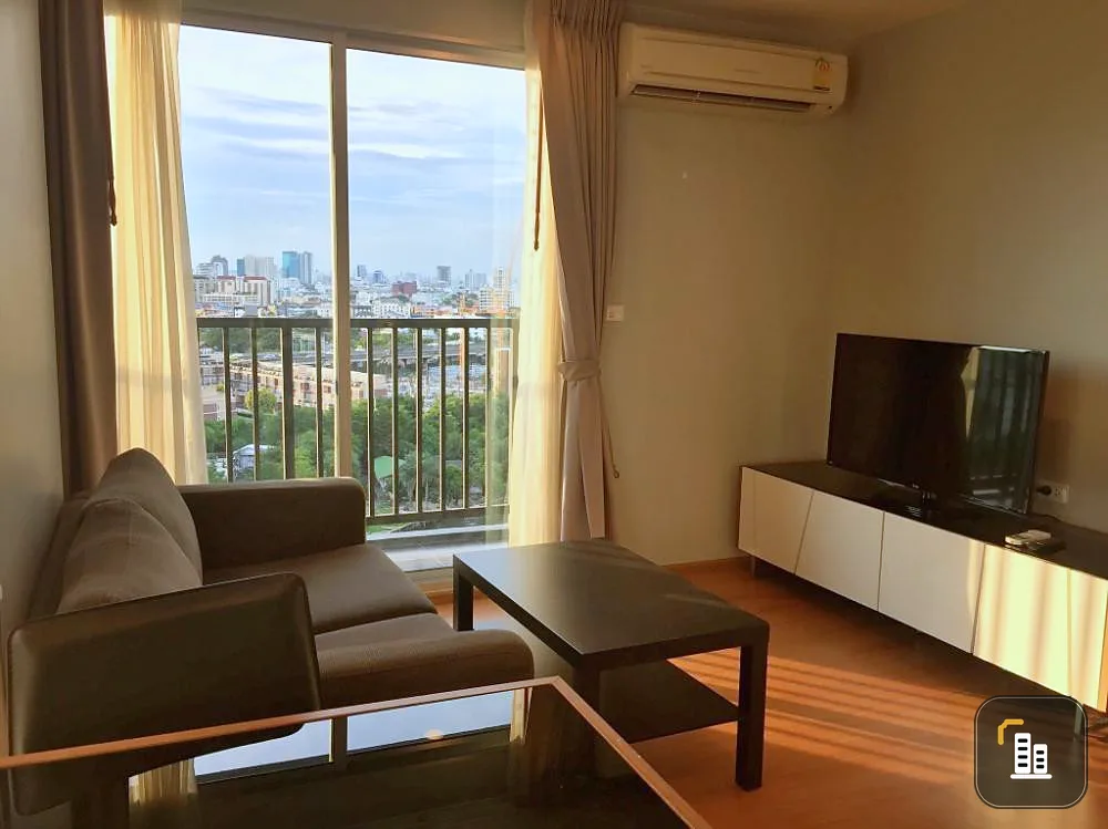 Condo for rent, The Base Sukhumvit 77, high floor, clear view, fully furnished, near BTS On Nut, don't miss it!
