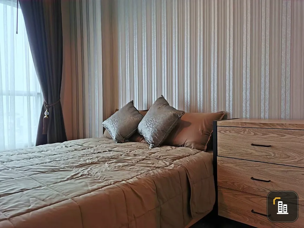 For rent Aspire Ngamwongwan, beautiful room The interior is well equipped, fully furnished, ready to move in.