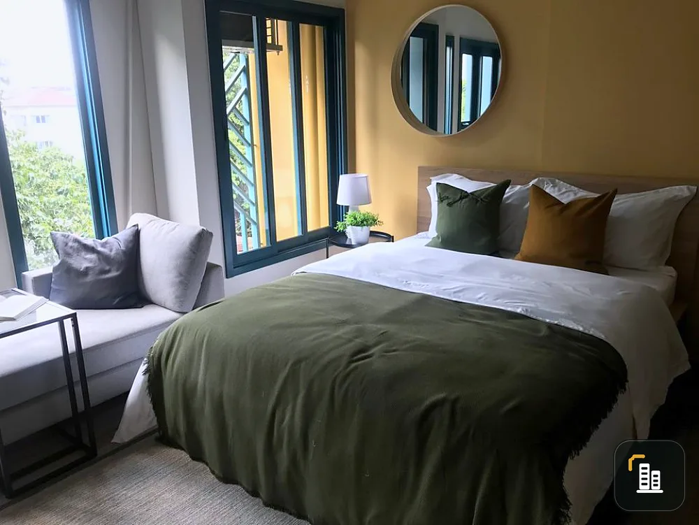 Quick sale!! Condo The Base Sukhumvit 50, fully furnished and electrical appliances, good location, book now!!