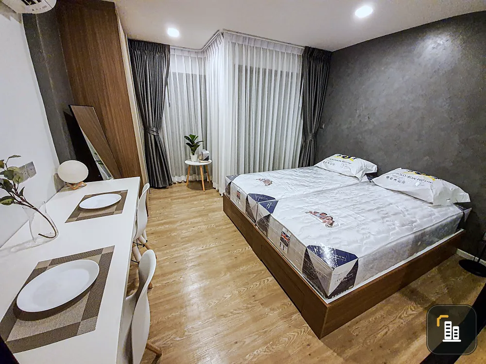 Kave Town Space for rent, central garden view, high floor is good. The room is well positioned in the north. Well, like this, move quickly.