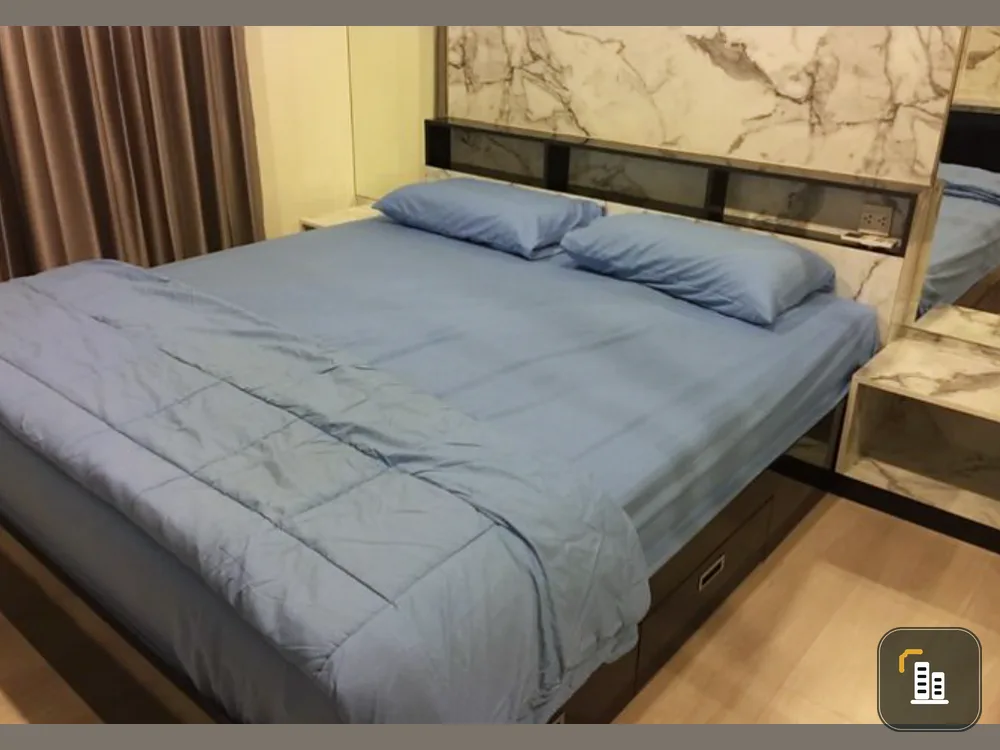 For rent urgently!! Condo Life Asoke, beautiful room, good location, convenient transportation, book now!!