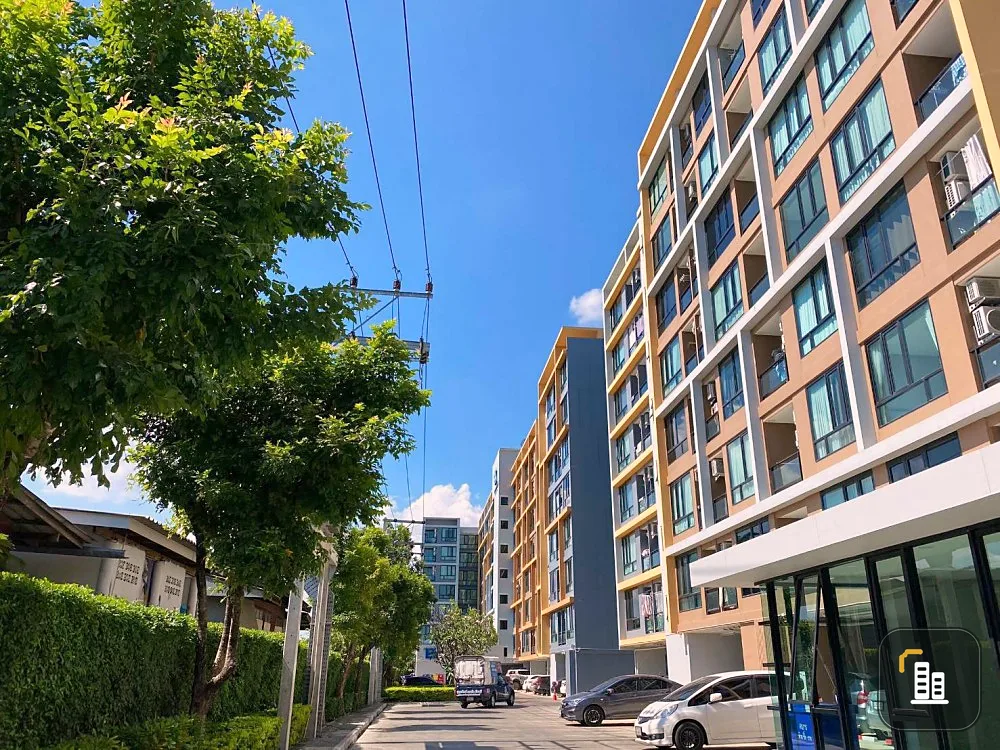 Condo for sale, Condo The Cube Station, Ramintra 109, New York, prime location, near BTS, do not hesitate, book now.