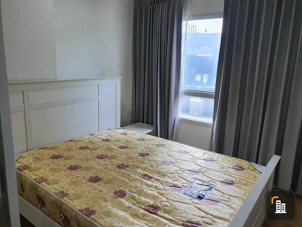 For sale, for rent!! Lumpini Place Condo, Srinakarin-Hua Mak Station, 9th floor, fully furnished, ready to move in, book now!!