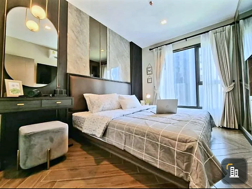 Condo for rent Life Asoke-Rama 9, garden view, fully furnished room, ready to move in, book now