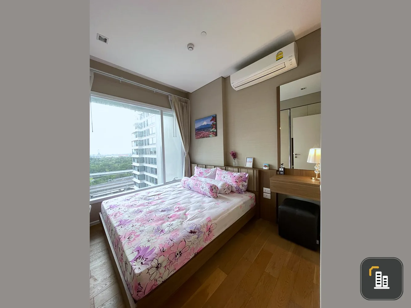 Condo for rent, The Saint Residences, Chatuchak View fully furnished room It's very beautiful. Book now. Urgent.