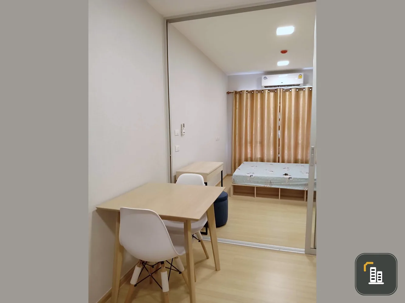 Condo for rent, Plum Condo Rangsit Alive, beautiful room, fully furnished. You can just come in and move in. Hurry up.