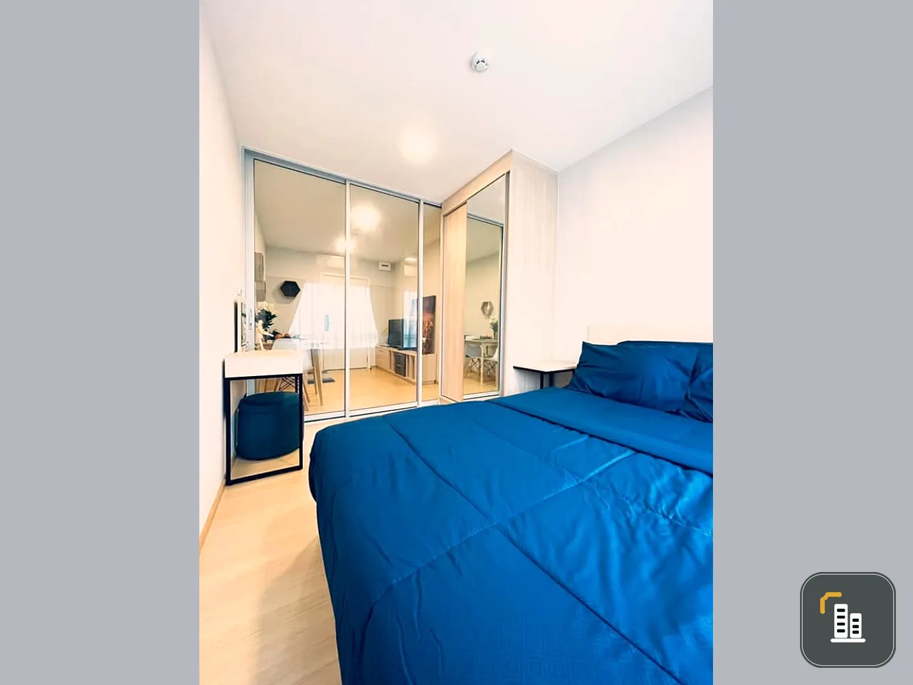 For rent, Plum Condo Rangsit Alive 1, garden view, swimming pool, fully furnished. Drag your bags in now.