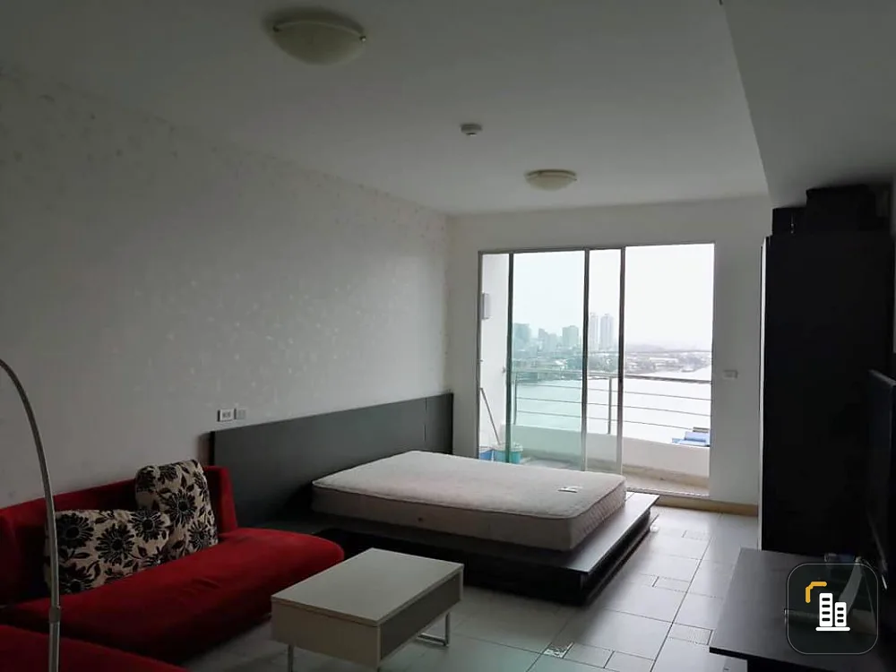 Condo for sale, Supalai River Place, good location, convenient transportation, do not miss