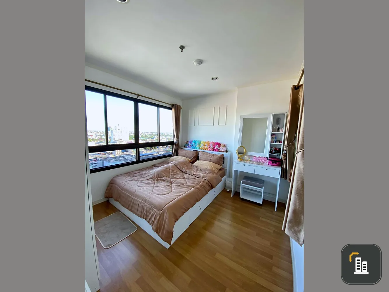 Condo for rent, Lumpini Place Ratchada-Thapra, beautiful view, furniture is ready, hurry!