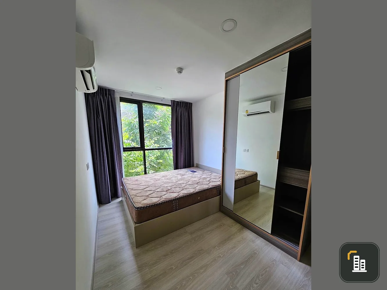 Condo for sale, Kensington, Phahon Yothin 63, bright and airy room. Plus everything is complete. Book now. Hurry up.