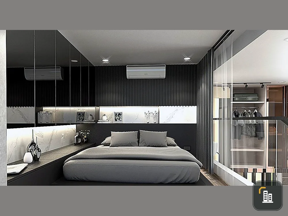Condo for sale, The Reserve Phahon-Pradipat, loft type room, 2 floors, new room, good location, investment, book now