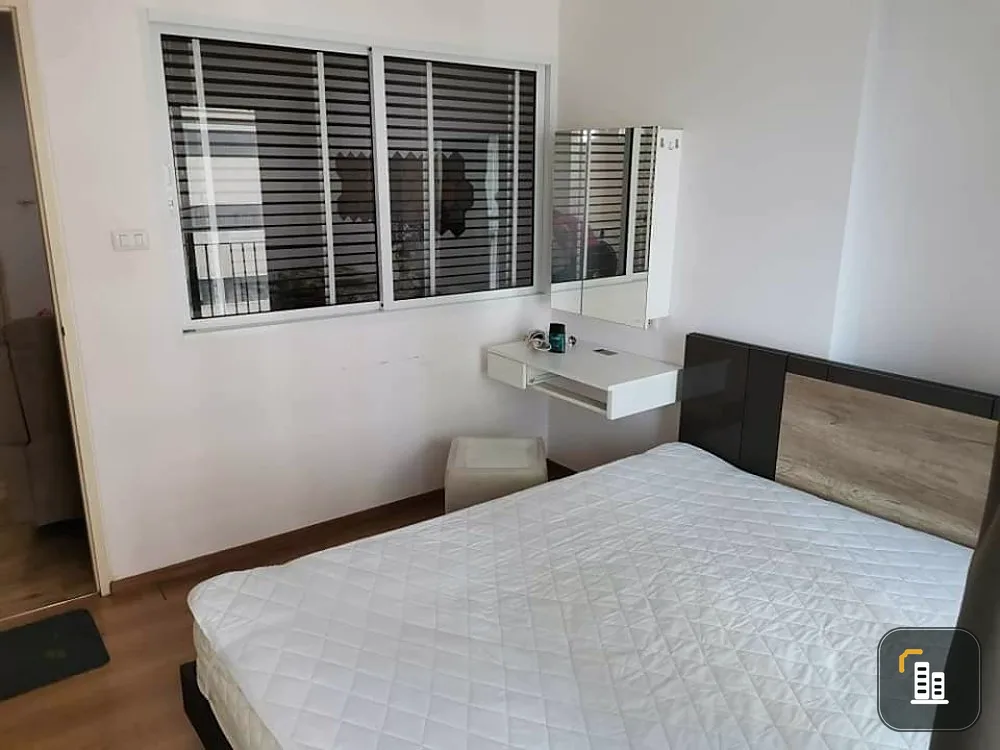 For rent, SYM Vibha-Ladprao, 1 bedroom, Building B, fully furnished, high floor, great view, very cheap price, book now.
