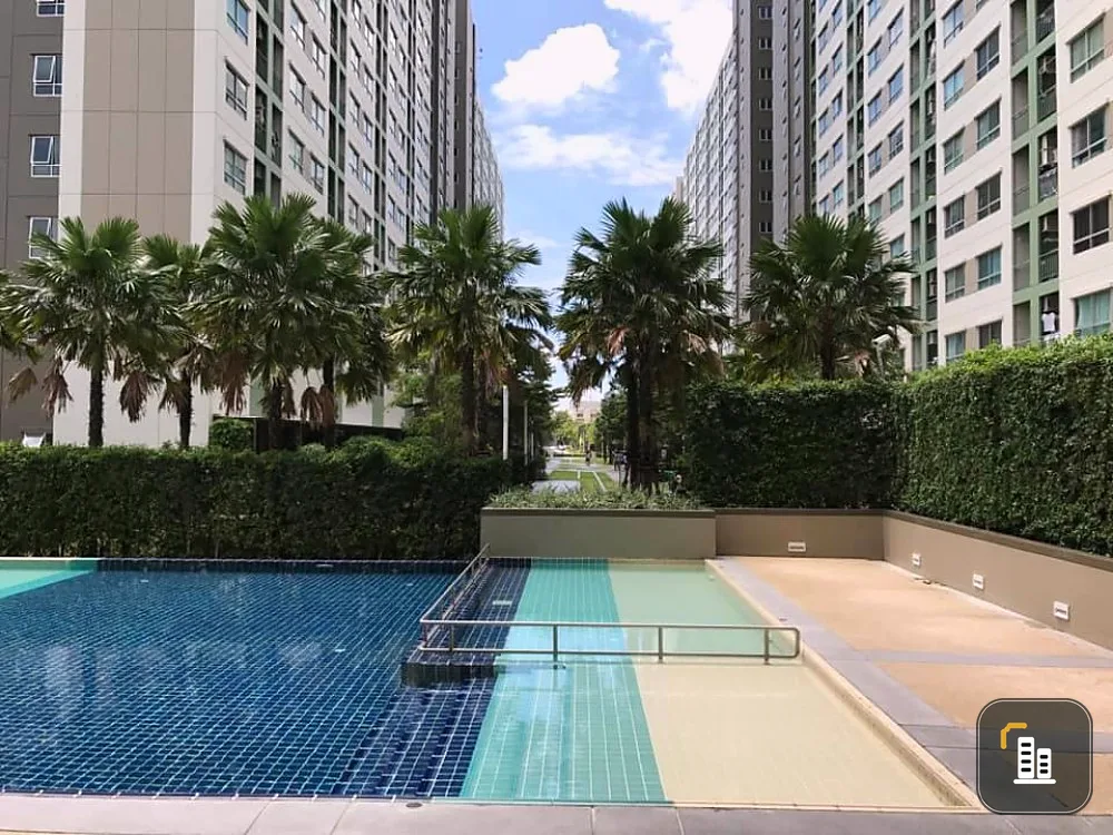 Condo for sale, Lumpini Park Nawamin-Sriburapha, beautiful room, fully furnished, good view, cheap price