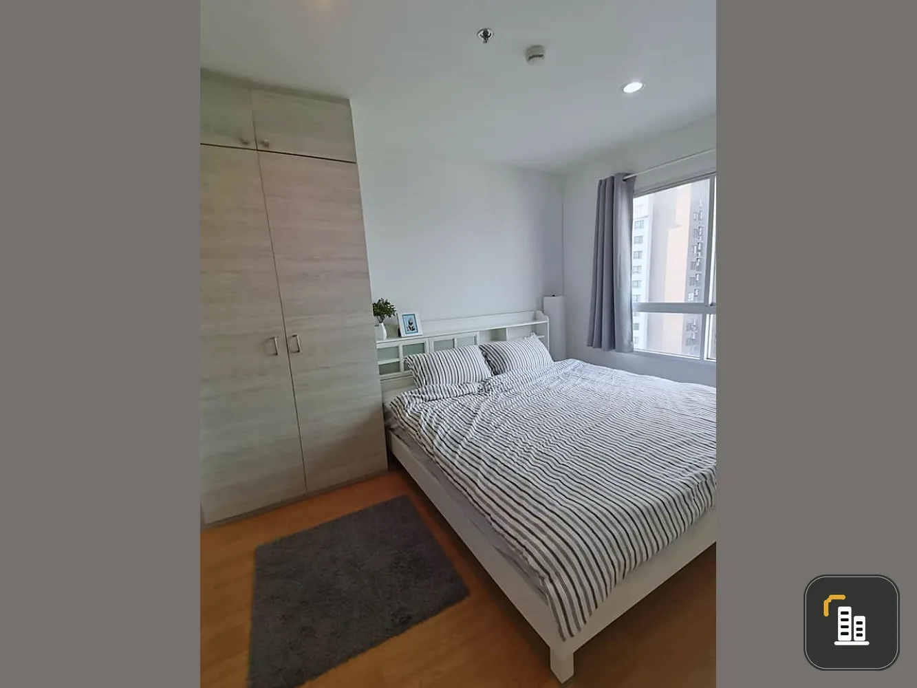Quick sale!! Condo Lumpini Place Srinakarin-Huamark Station built-in in the whole room, fully furnished, don't miss it!!