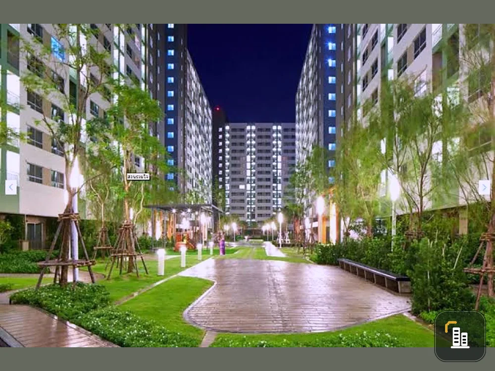Condo for sale, Lumpini Park Nawamin-Sriburapha, high floor, beautiful room, ready to move in.