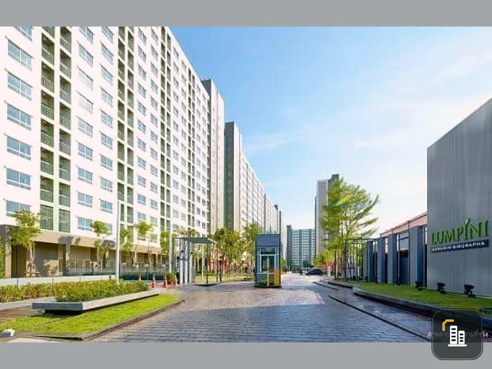 Condo for sale, Lumpini Park Nawamin-Sriburapha, beautiful room, fully built-in, excellent location, next to BTS, near expressway