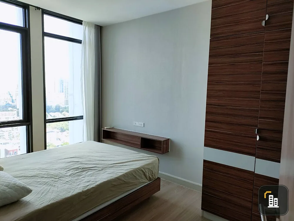 Condo for rent, The Capital Ratchaprarop-Vibha, convenient transportation, ready to move in. Don't wait.