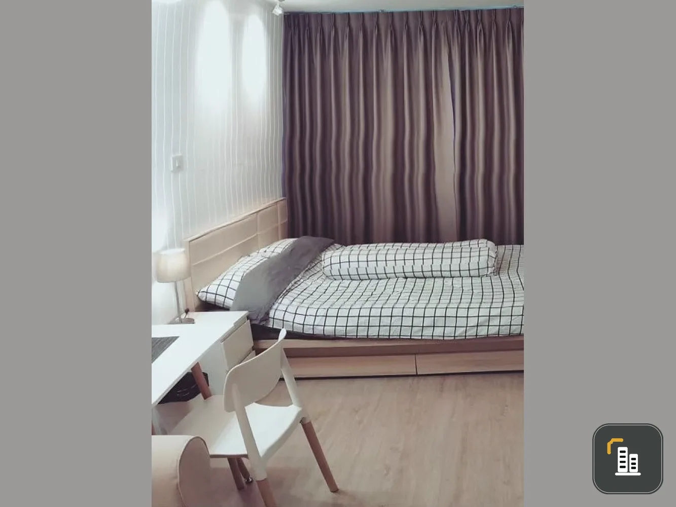 Condo for rent, Elio Del Rey, corner room, 8th floor, decorated in minimal style, ready to move in, can't miss it!!