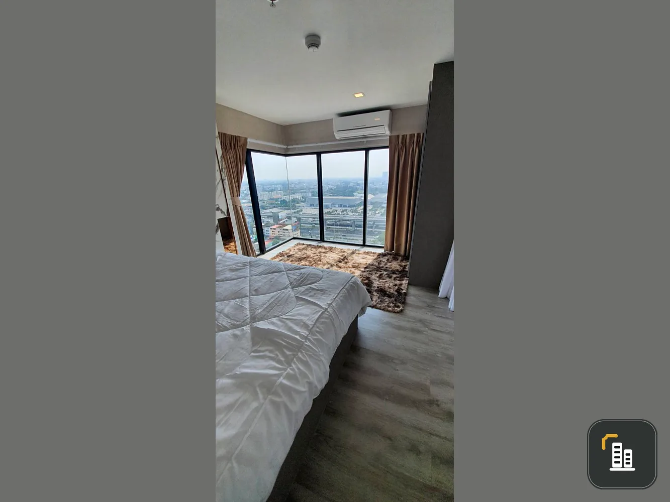 Condo for rent, The Sky Sukhumvit, moff type room, ready to move in. Don't wait.