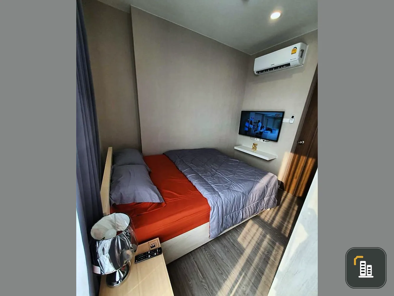 Condo for rent, JW Station at Ramintra, beautiful room, full furniture, convenient transportation, near shopping areas