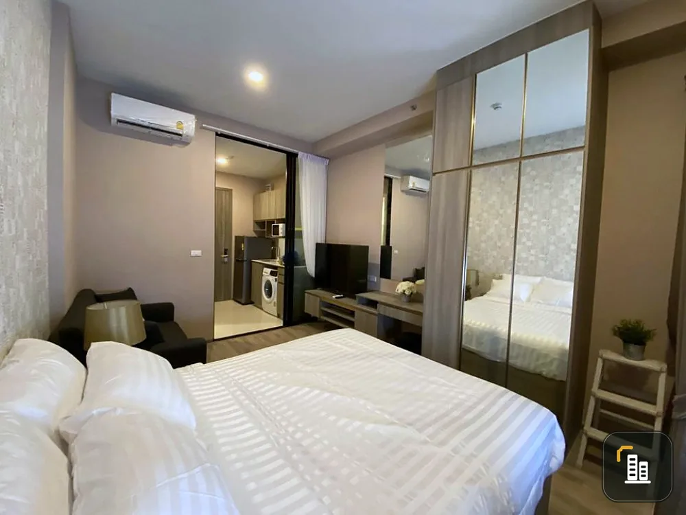 Condo for rent in Knightsbridge, Kasetsart Society, fully furnished very beautiful plus everything finish in one room