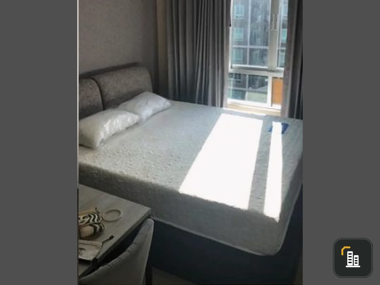 For rent D-Condo campus dome-rangsit, pool view, very beautiful, big bed, super comfortable bed. Interested in booking?