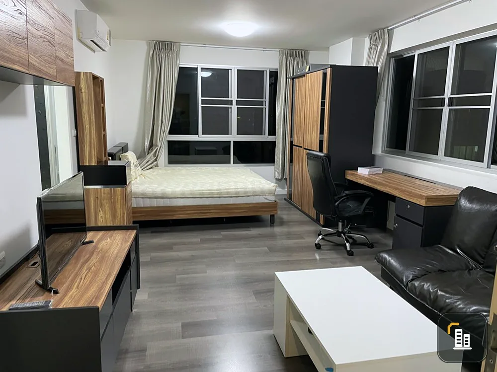 Quick sale!! D Condo Campus Resort Bangna, corner room, full of facilities, book now!!