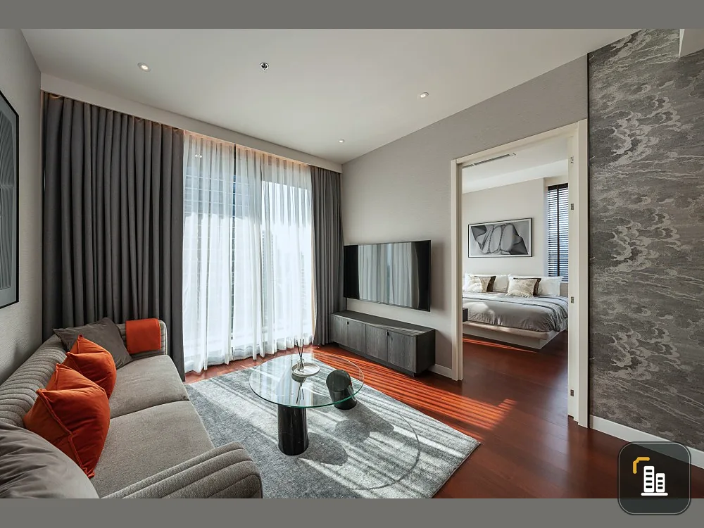 Condo for rent, Khun Byyu, fully furnished. Fully furnished Can't miss it