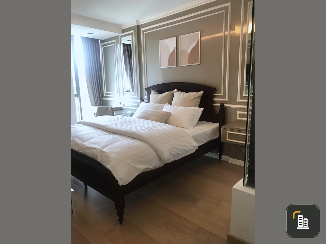For rent, Condo Via 49, East, beautiful room, beautiful decoration, ready to move in, book now!