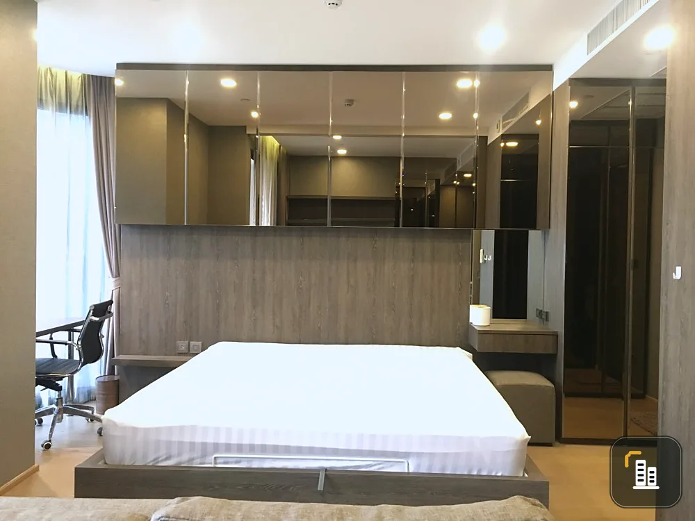 Condo for rent, Ashton Chula-Silom, curved glass corner room, beautiful room, very nice, book now