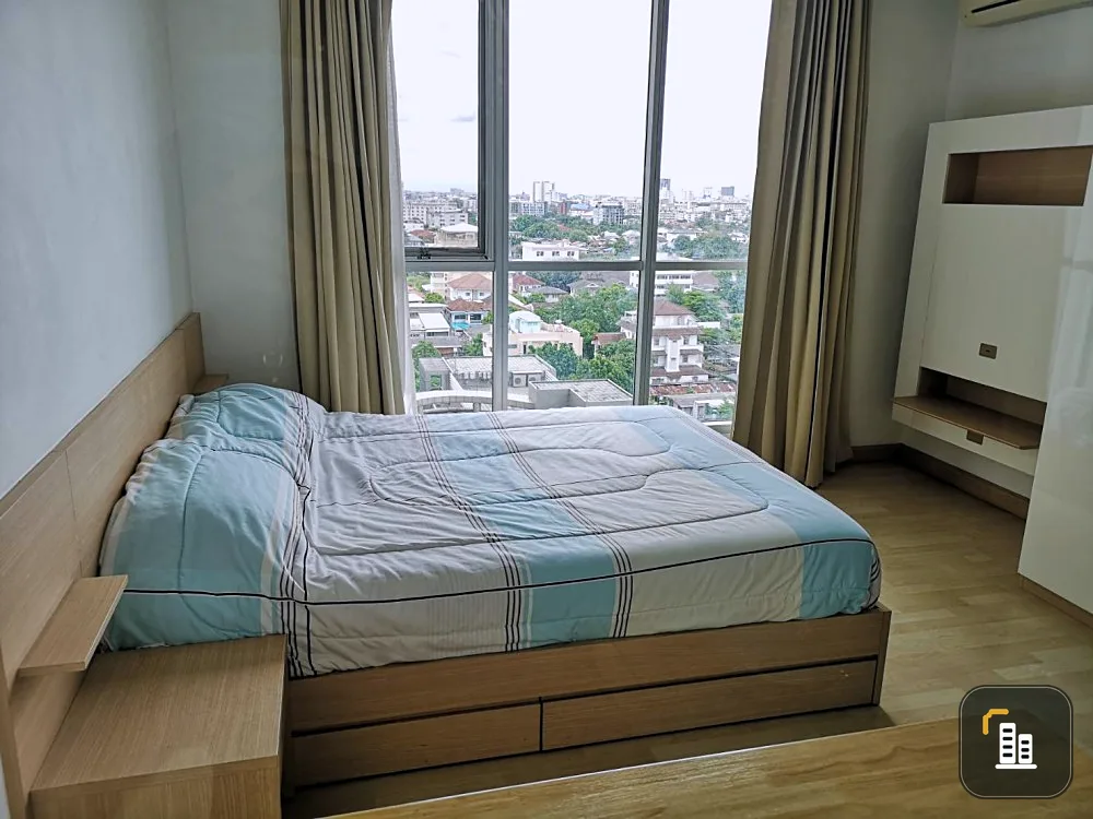 Condo for rent, Rhythm Ratchada, 1 bedroom, 1 bathroom, 35 sq.m., 10th floor, fully furnished, electrical appliances, book now.