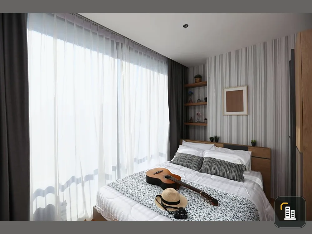 Condo for sale/rent, Noble Revo Silom, 2 bedrooms, 2 bathrooms, corner room, beautiful view, ready to move in. Don't miss it!!