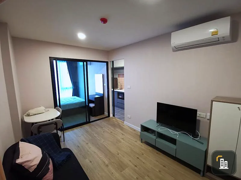 Condo for rent, Attitude BU, opposite Bangkok University (Rangsit), new room, Building C, 5th floor (C503), north, clear view.
