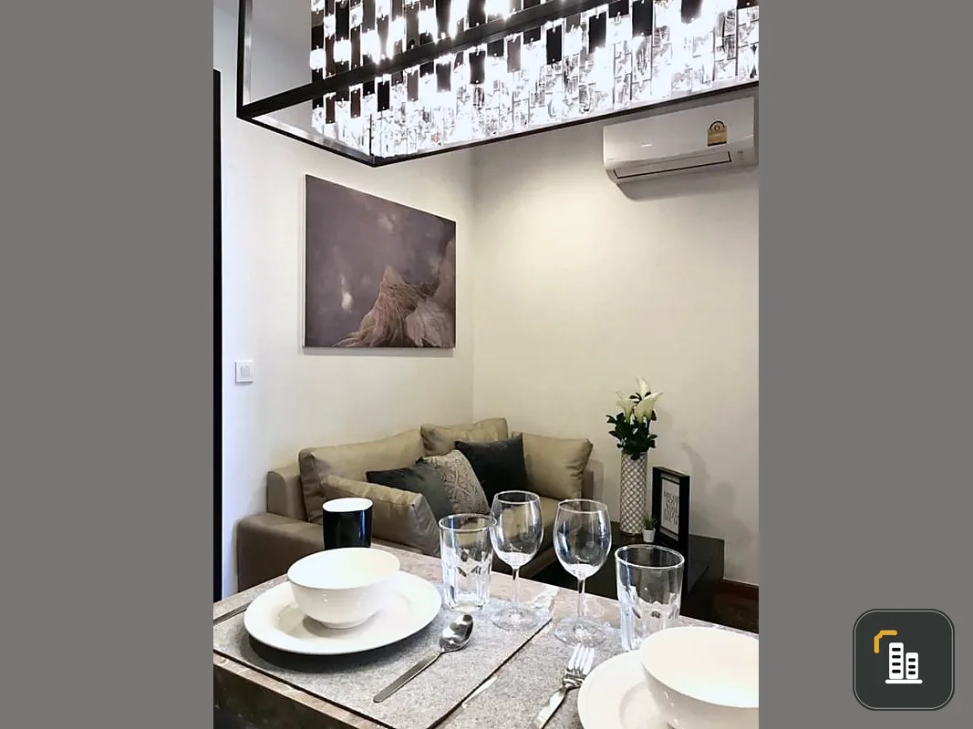 For Rent Wish Signature Midtown Siam, decorated like this, you can't miss it.
