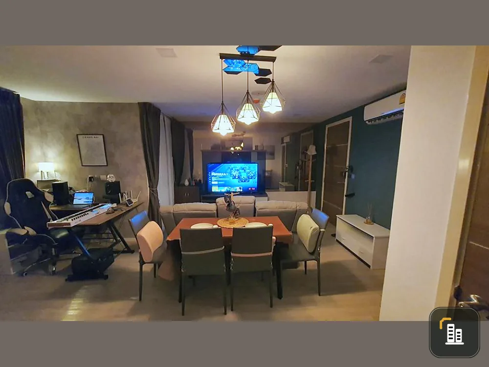 For rent, Atmoz Ladprao 71, size 50 sq.m., 1 bedroom, 1 bathroom, corner room, large room, beautiful decoration, ready to move in.
